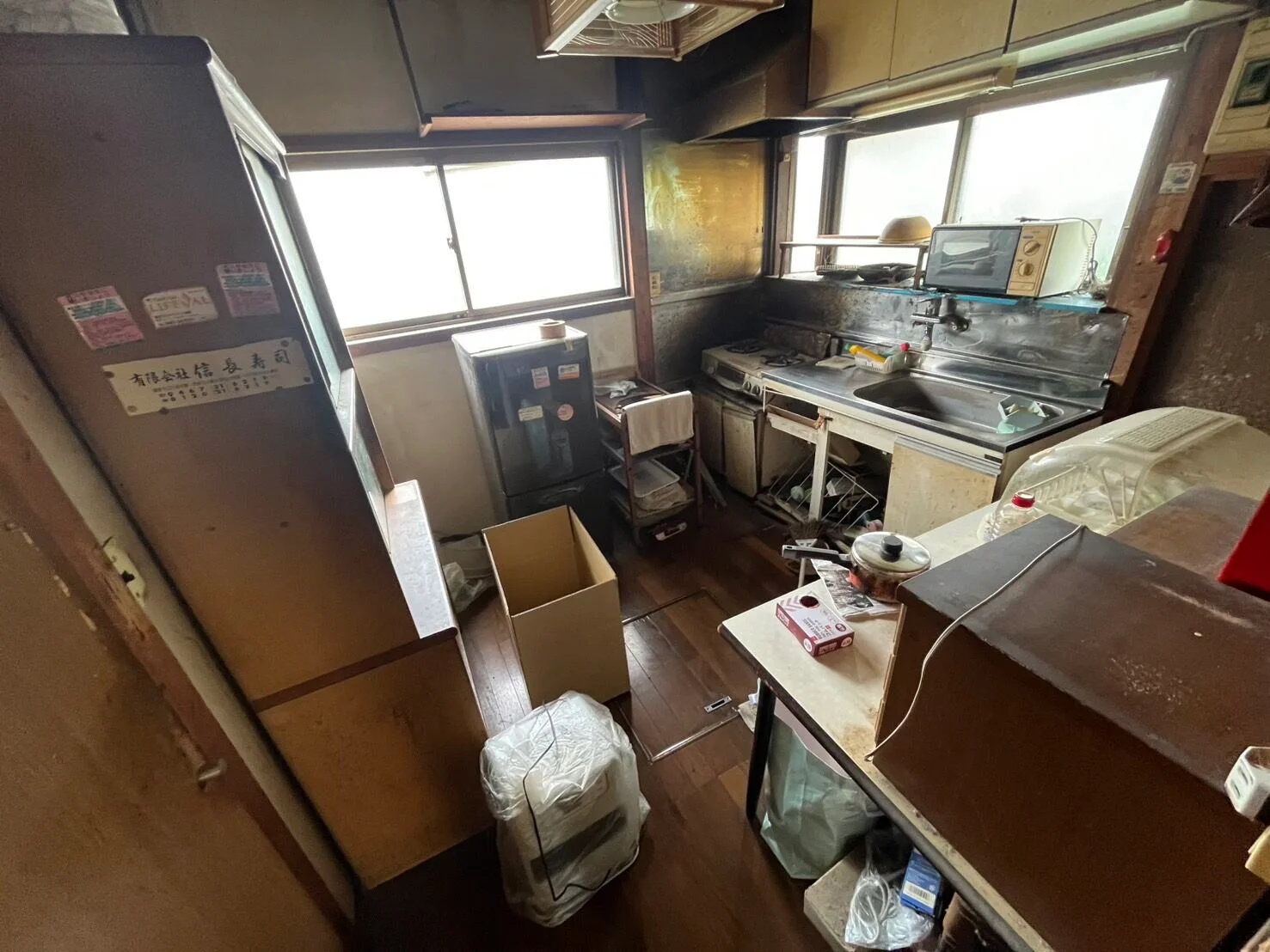 藤沢市3LDK 作業前の様子